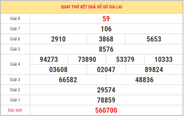 Quay thử xổ số Gia Lai 16/1/2026 thứ 6 chọn số may mắn